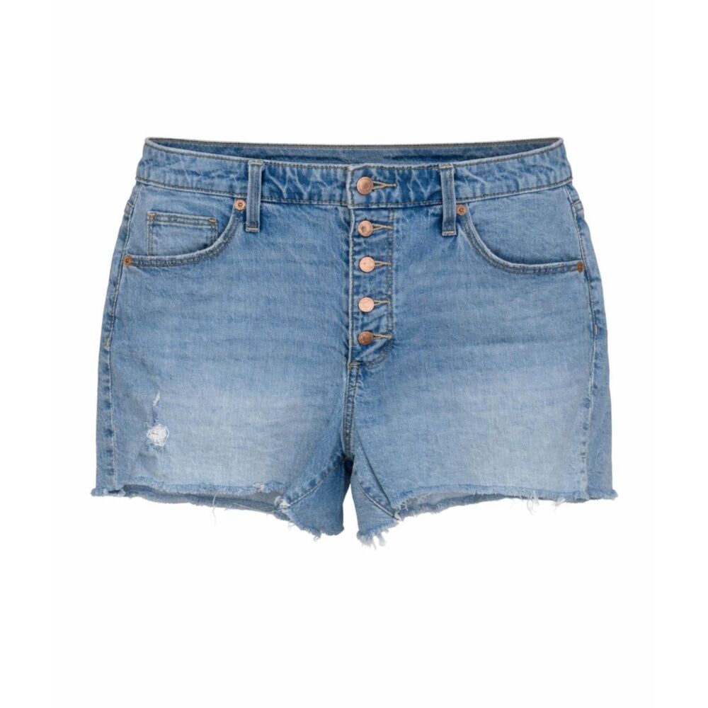 UNIVERSAL THREAD VINTAGE MIDI CASUAL EVERYDAY CONCERT FESTIVAL DENIM SHORT